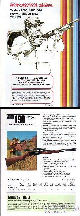 1979 Winchester Folder