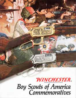 1985 Winchester "Boy Scouts of America Commemoratives" Adv.Flyer