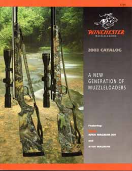 2003 Winchester Muzzleloader Catalog