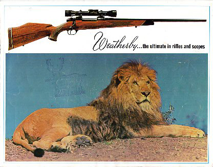 1966 Weatherby Catalog