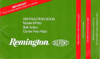 Model XP100 Instruction Book