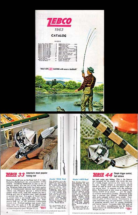 1963 Zebco Catalog