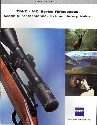 1998 Zeiss Catalog