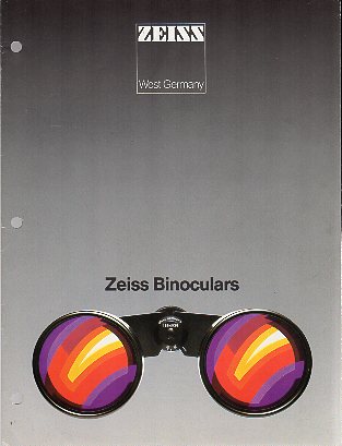 1980 Zeiss Binoculars Folder